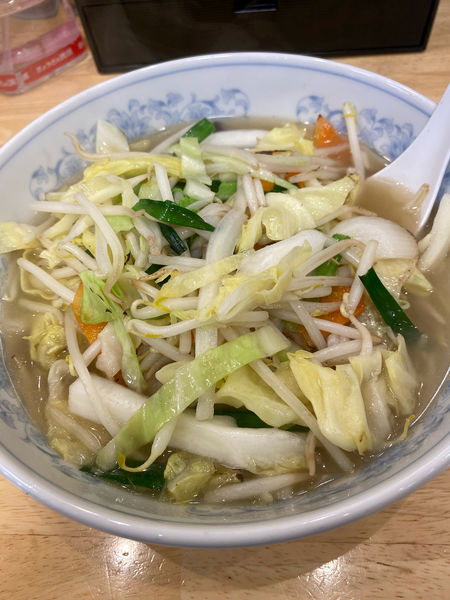 「タンメン」@ぎょうざの満洲 中野南口店の写真