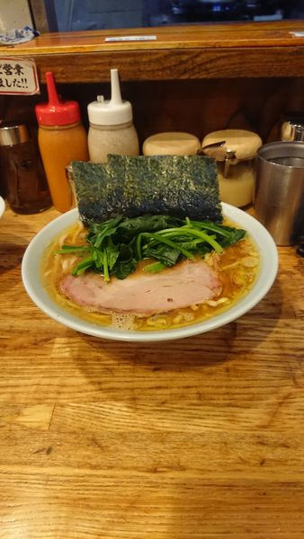 「家系　泉家　ライスサービス」@麺屋 庄太 六浦本店の写真