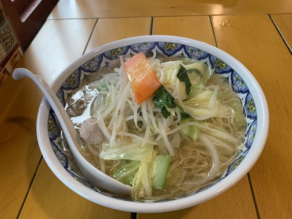 「野菜ラーメン」@中国ラーメン揚州商人 アネックスチェックイン新橋店の写真