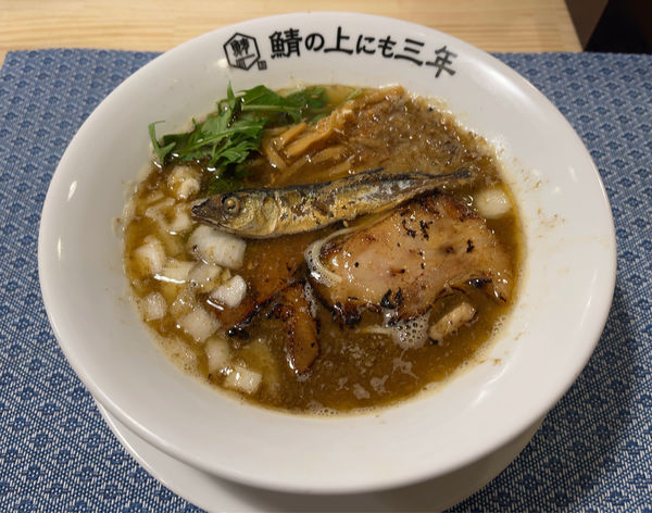 「鯖そば元味（850円）」@麺屋 鯖の上にも三年の写真