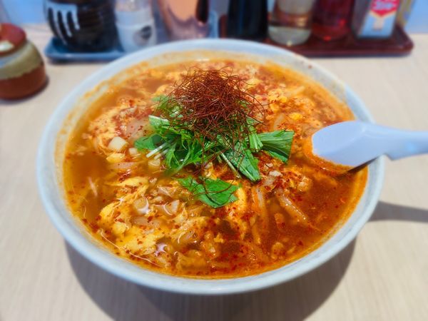 「南ばん麺（中辛・麺カタ￥750）」@南ばん亭の写真