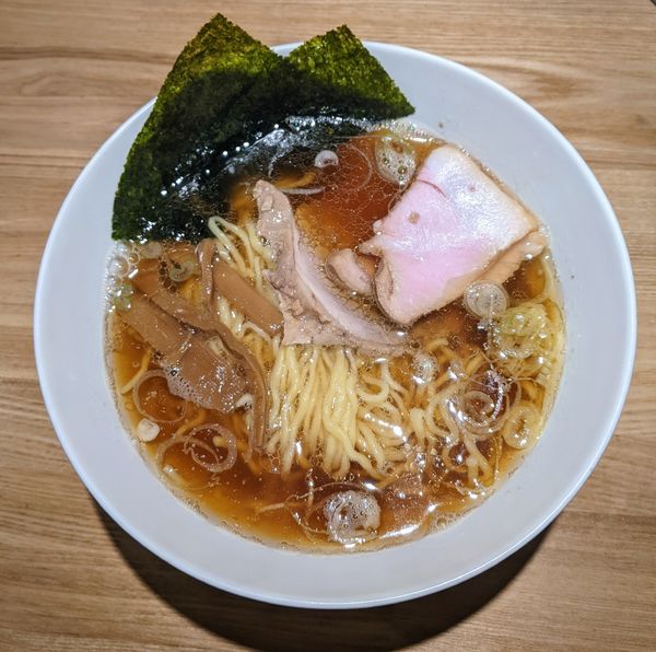 「中華そば　800円」@中華そば つるやの写真