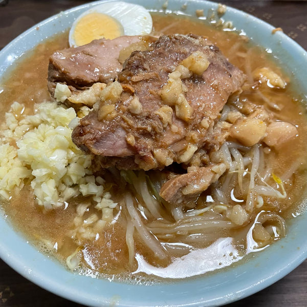 「富士丸ラーメン 麺少なめ」@ラーメン富士丸 明治通り都電梶原店の写真