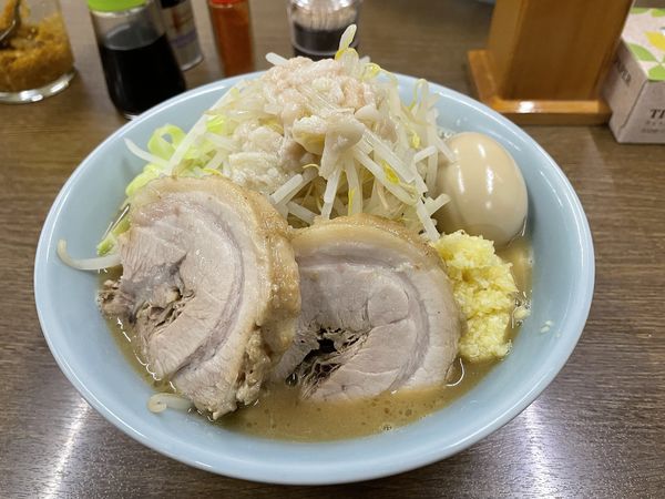 「ラーメン＋味玉」@らーめん 旭郎山の写真