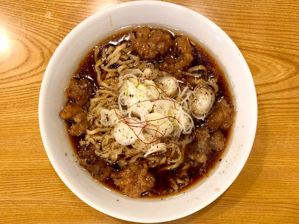 「★【児ノ木スピンオフ企画】国産牛のﾎﾙﾓﾝﾗｰﾒﾝ清湯ver(醤」@中華そば 児ノ木の写真