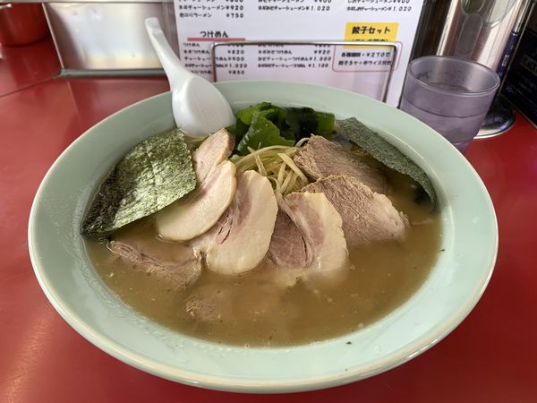 「ネギチャーシュー（920円）」@ラーメンショップ 前ヶ崎店の写真
