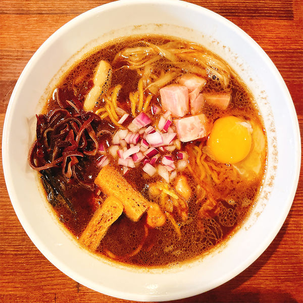 「冬限定 牡蠣味噌」@麺や ハレル家の写真