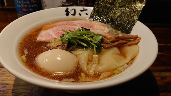 「特製醤油そば」@中華そば 幻六の写真