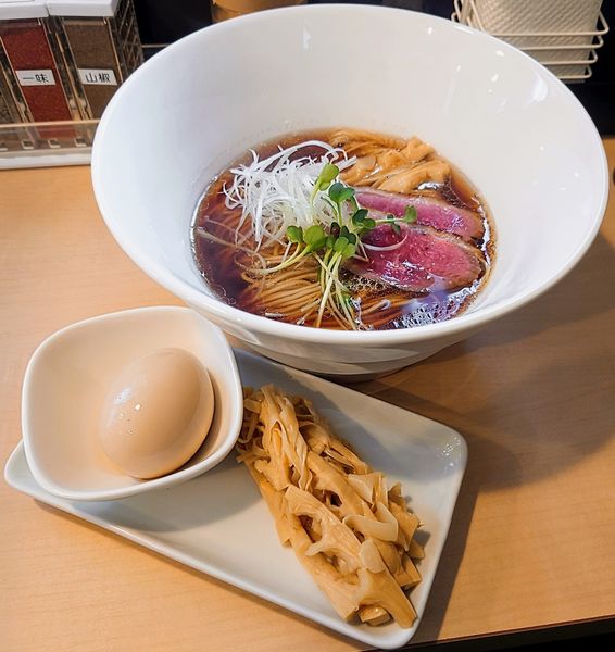 「淡麗鴨中華そば 醤油」@鴨麺処 和の写真
