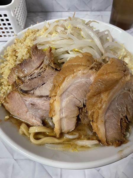 「ミニラーメン、生姜、豚１枚」@麺屋 歩夢 金沢八景店の写真