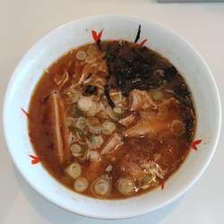 和風ラーメン チャーシューあり 720円