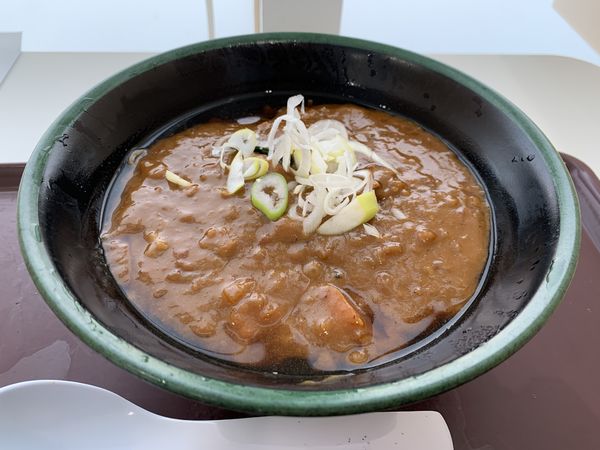 「カレーそば(500円)」@鮫洲食堂の写真