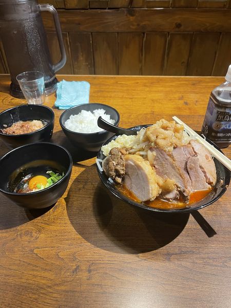 「辛ラーメン」@ラーメン ジャンクスの写真