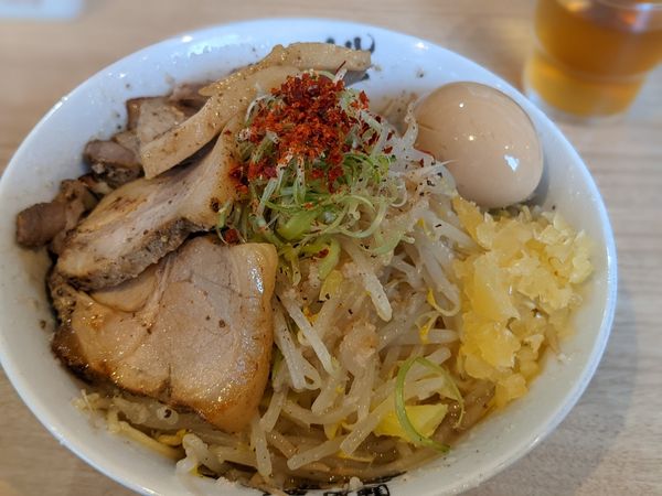 「限定あえ麺」@麺屋 丈六 キーノ和歌山店の写真