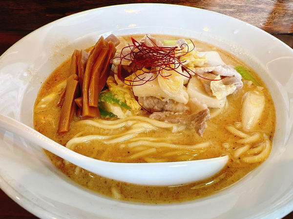 「濃厚酒粕白味噌ラーメン」@八王子 響の写真