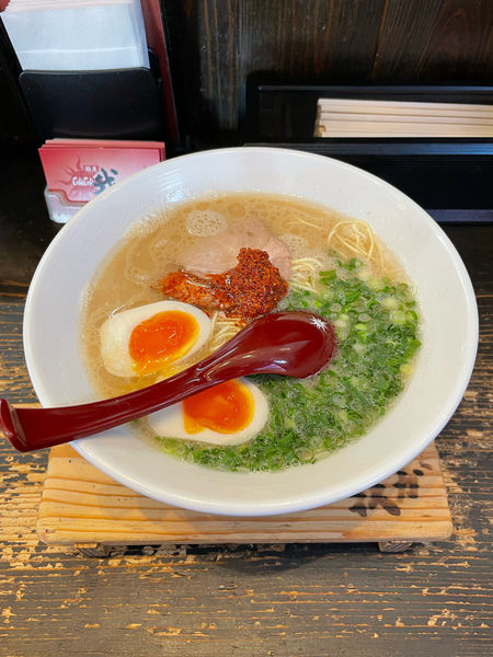 「味玉ラーメン」@麺屋 我ガの写真