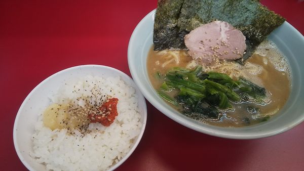 「ラーメン+キャベツ（￥650+サービス）」@ラーメン堀田家の写真