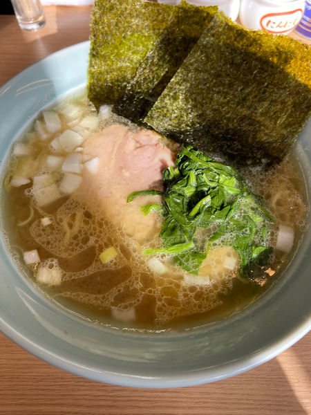 「煮干らーめん(中盛り)」@らーめんTSUBAKIYAの写真