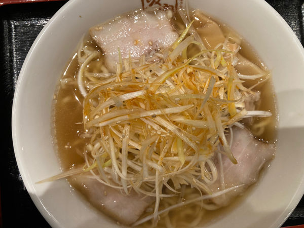 「ねぎラーメン 830円」@喜多方ラーメン 坂内 日立鮎川店の写真