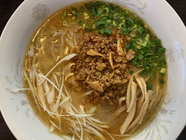 「【限定】ガーリックチーズ味噌らーめん 800円」@らーめん 竜屋の写真