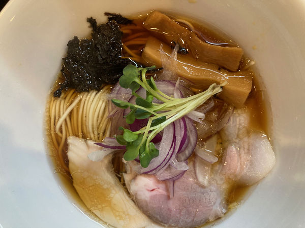 「淡麗煮干そば醤油 780円」@HAYATEの写真