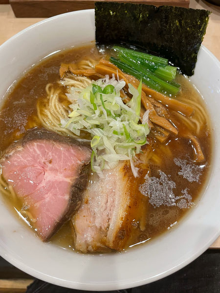 「中華そば大盛」@つけ麺 大武の写真