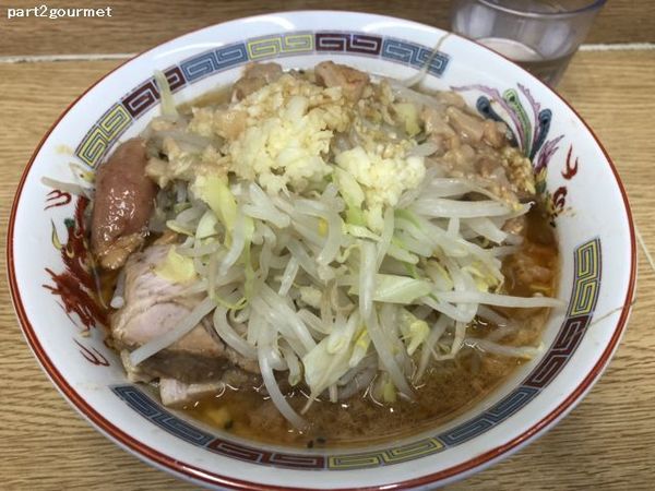 「TARO 「ニンニクアブラ」(850円)」@ラーメン二郎 栃木街道店の写真