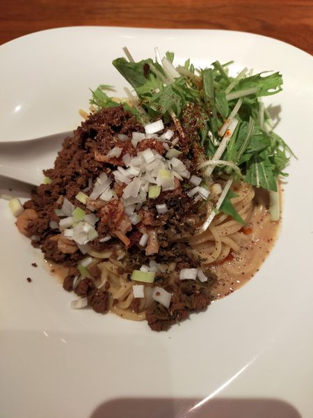 「白胡麻担担麺」@汁なし担担麺 ピリリの写真