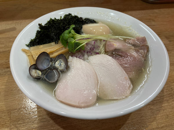 「特製しじみ蕎麦（塩）」@しじみ中華蕎麦 イツ花の写真