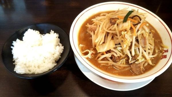 「天風味噌ラーメン」@ラーメン天風 長島店の写真