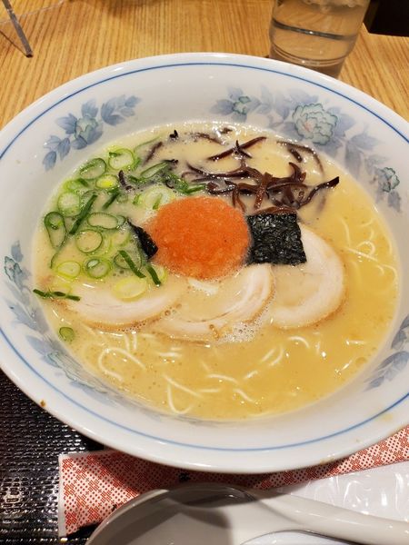 「明太ラーメン」@屋台ラーメン 玉龍の写真