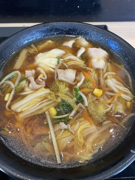 「肉野菜あんかけ中華」@ゆで太郎 相模原小町通店の写真