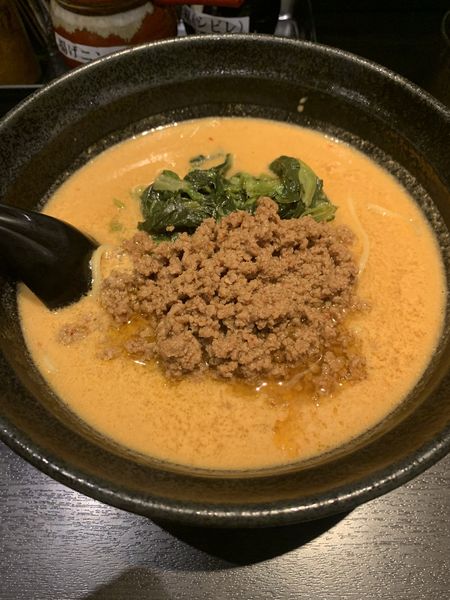 「地獄の坦々麺」@地獄の担担麺 天竜 トツカーナモール店の写真