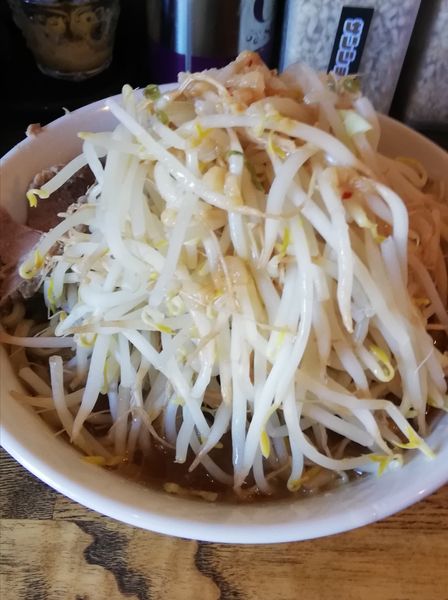 「ラーメン300g（780円）野菜アブラ」@高木のぶぅの写真