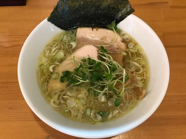 「塩そば　780円」@麺や 吉四 KiCCHOの写真