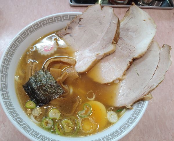 「中華そば（小）￥700＋チャーシュー￥300＝￥1000」@所沢大勝軒の写真