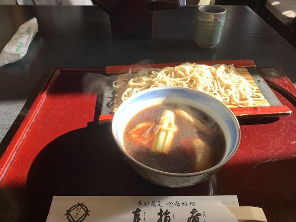 「合鴨せいろ（1400円）」@直指庵の写真