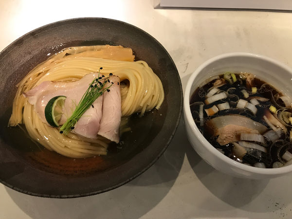 「昆布水つけめん しょうゆ　990円」@麺 コレキヨの写真