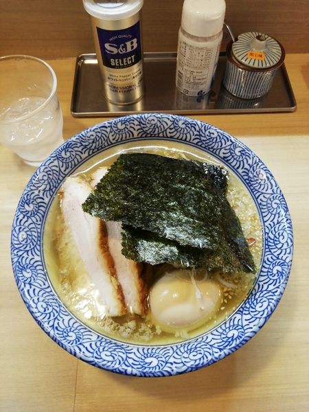 「粟国の塩そば特A」@中華そば 多賀野の写真