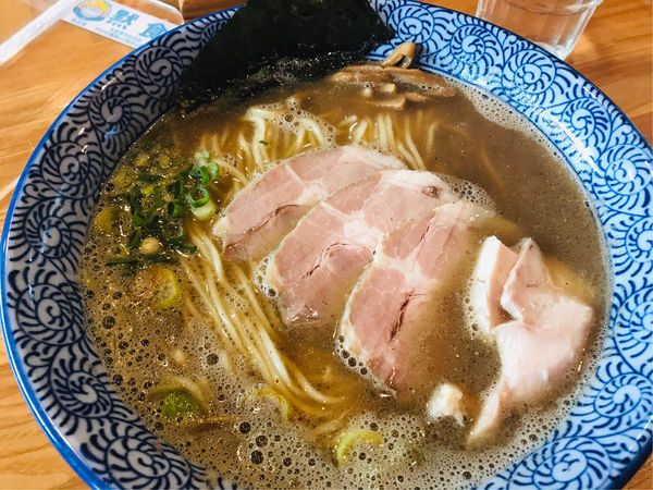 「煮干し中華そば　大盛」@中華そば 瓢の写真