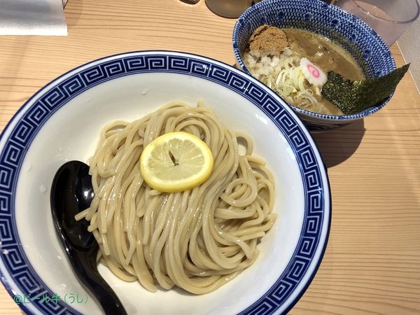 「つけ麺中(900円)」@狼煙 浦和店の写真