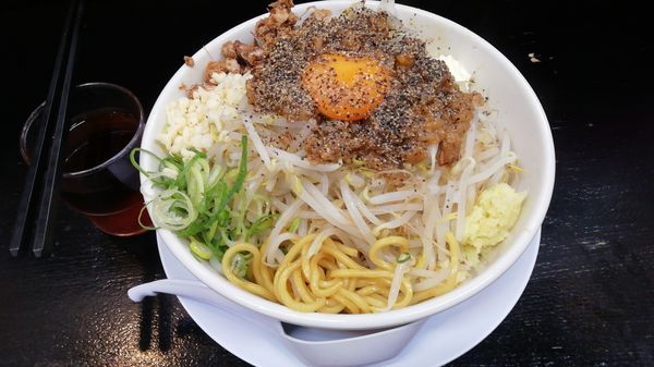 「汁なしラーメン270g ¥750」@ラーメン浅野3号の写真