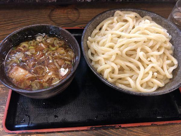 「つけ麺（中盛）」@自家製麺 くをんの写真