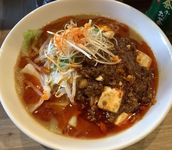 「[限定]閻魔麻婆麺」@閻魔羅闍 鶴見本店の写真