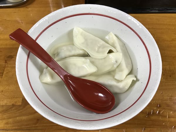「水餃子　297円」@餃子の店 香蘭の写真
