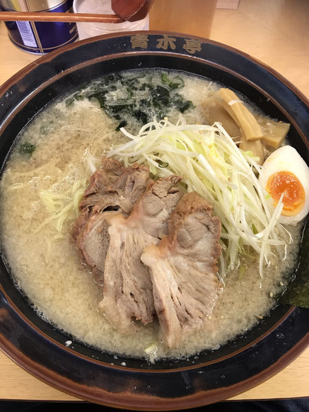 「定番 中 (ネギチャーシューメン)」@ラーメン青木亭 戸田店の写真