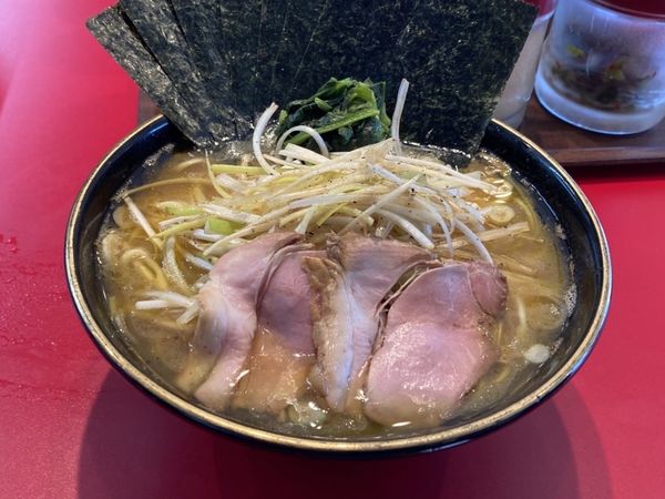 「ネギラーメン　のり増し」@ラーメン 前原軒の写真