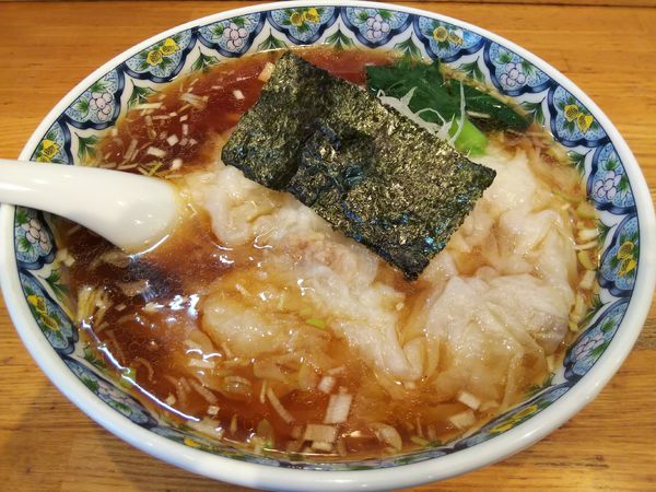 「雲呑麺　※サービス券で９０円引き」@来々軒の写真