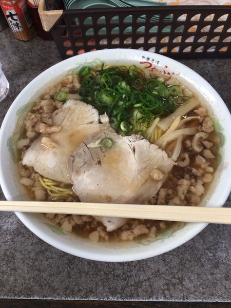 「中華そば大盛脂マシマシ」@つたふじ 福山支店の写真