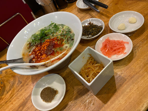 「極からか麺(ネギ)🍜🥢」@一風堂 六本木店の写真